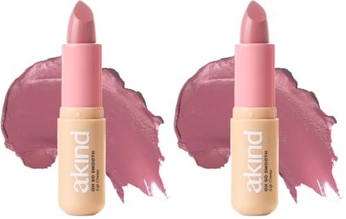 AKIND Oh So Smooth Lip Creme – Hydrating & Lip Barrier-Friendly with Shea butter, Murumuru butter & Jojoba Oil – Felt Cute (4.2g) (Pack of 2)