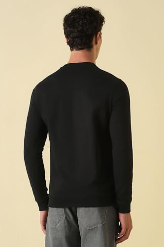 Allen Solly Mens Sweatshirt Black