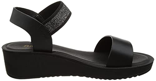 Bata Women's PIX-AW17 Black Sandals