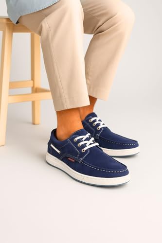 Red Chief Genuine Leather Casual Shoes for Men | Stylish & Comfortable Shoes | RC3505 Blue