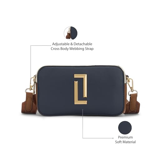 Lavie Luxe Women's Fenny Crossbody Sling Bag | Ladies Purse Handbag | Gift for Women