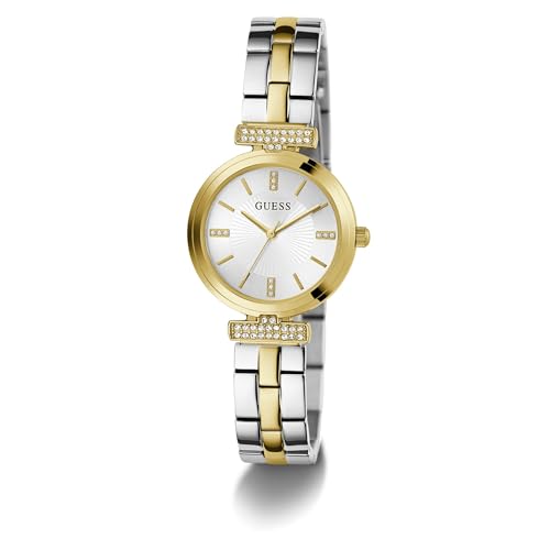 GUESS Analog Silver Dial Women's Watch-GW0762L5