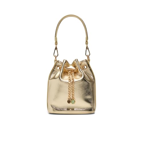 Aldo LLUXEGEM Gold Women's Bucket Bag