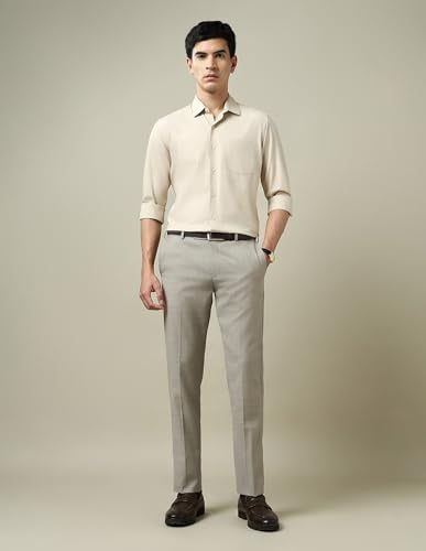 Arrow Men's Checked Twill 1851 Trousers