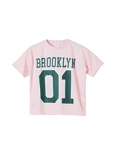 Max Girls Typographic Print T-Shirt (Pink_12-14 Y)