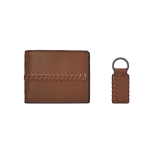 Fossil Bronson Brown Wallet Set MLG0776210