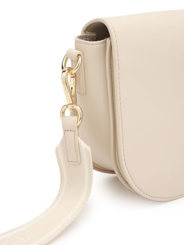 Solid White Pu Backpack