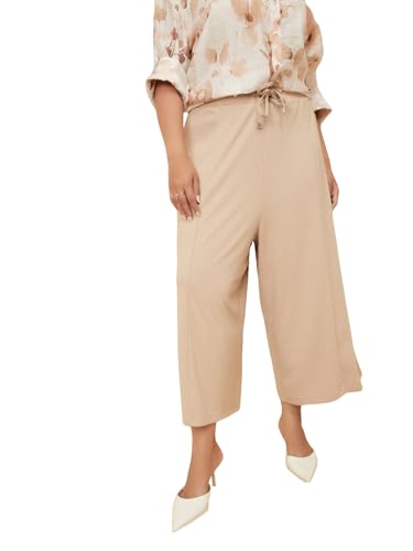 Max Women's Regular Culottes (BTM3713P_Beige