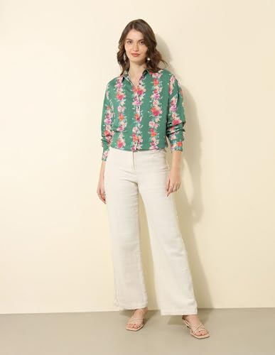 U.S. POLO ASSN. Women's Regular Fit Shirt (UWSS25SHT196