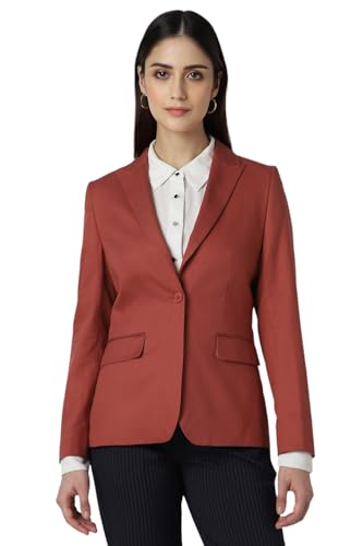 Van Heusen Women's Blazer (VWBZFRGFQ75964_Red