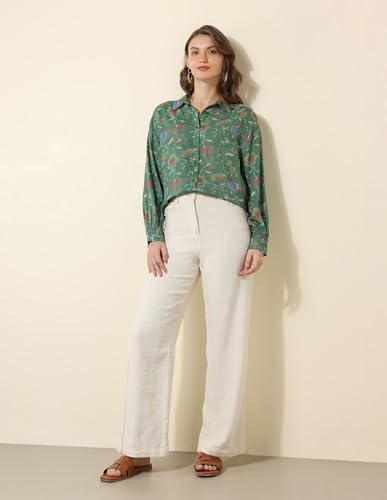 U.S. POLO ASSN. Women's Regular Fit Shirt (UWSS25SHT224