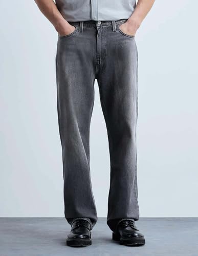 KOTTY Vintage Baggy Relaxed Fit Grey Denim Jeans for Men’s Fashion-KTTMENSJEANS509_28