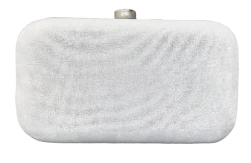 DUCHESS Women Handicraft Item Clutch (White) (000604Bg)