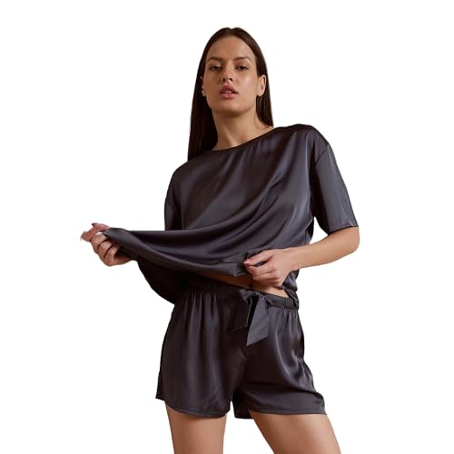 Sweet Dreams Women Silky Shorts Set