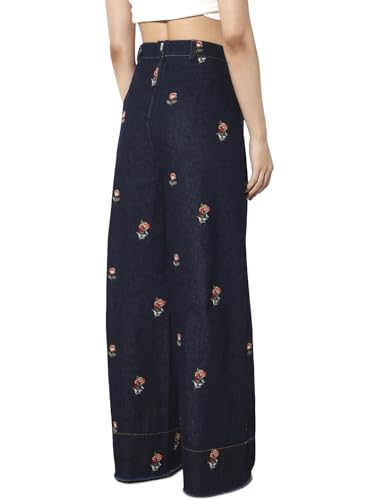 ONLY Women's Straight Jeans (9021519-Dark Blue Denim_Dark