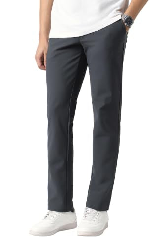 Van Heusen Casual Pants for Mens | Premium Stretch Fabric | Slim Fit