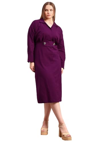 VEROMODA Curve Women's Midi Dress