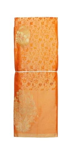 SREE KUMARAN Women's Kanchipuram Silk Pure Pattu Sarees With Blouse (VSK322-2)