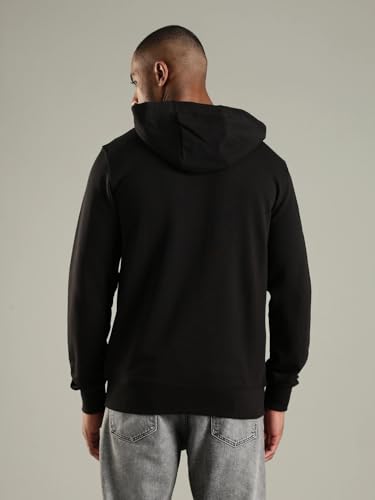 Tommy Hilfiger Men's A-Line Coat (S26HMHK014_Black_XS)