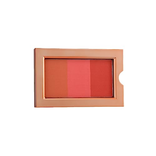 Typsy Beauty Cha Ching 3-in-1 Coral Pink Powder Blush I Hustler I Lightweight & Buildable I Hydrating Formula with Haylauronic Acid I Easy Glide & Superior Blendability I Vegan & Paraben Free | 8.5g