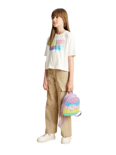 VERO MODA Girls Relaxed White T-Shirt