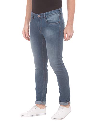 U.S. POLO ASSN. Men's Slim Fit Jeans (UDJC0035_Black_36W x 33L) | Rise Style: Mid Rise