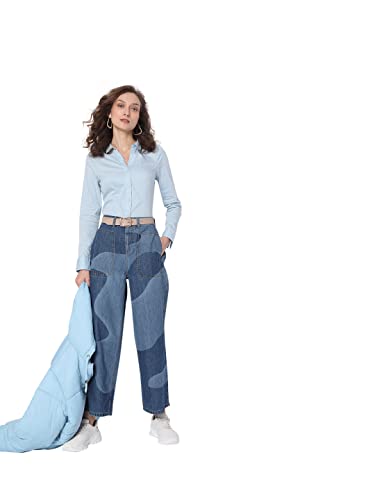 VERO MODA Mom fit Jeans (190544501_Dark Blue_30)