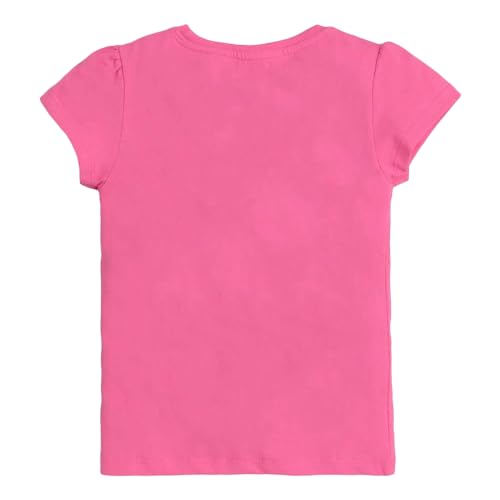 Hopscotch Girls All-Over Print T-Shirts - Pack of 5 In Multi Color for Ages 5-6 Years