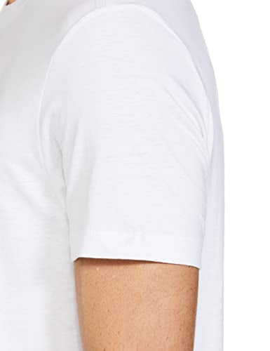 U.S. POLO ASSN. Mens Half Sleeve Round Neck T Shirts (USTSHS1374_White_L)