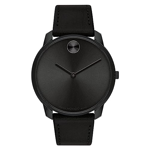 Movado Bold Quartz Black Round Dialen's Watch - 3600831
