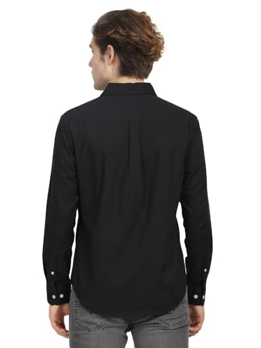 Levi's Men's Black Slim Fit Shirt