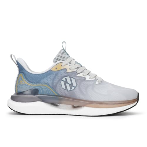 Woodland Men LGREY/Blue Sneakers | Casual Shoes for Men, Outdoor Shoes, Comfortable Footwear, lace up Shoes, Durable Shoes