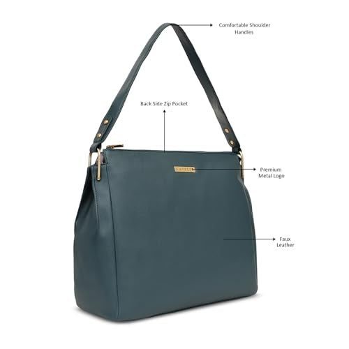 Caprese womens FERNANDA HO Large GREEN Hobo