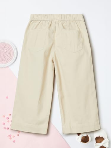 Max Girl's Regular Trousers (S725CWB02A_Beige