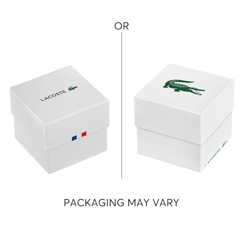 Lacoste Monceau Qtz Basic Orange Round Dial Men's Watch|Stainless Steel Material|Multi Color Band - 2011353