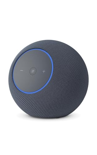 Amazon Echo Studio (newest model), Alexa speaker with immersive spatial audio and Dolby Atmos, hands-free smart home management, Bluetooth, Graphite