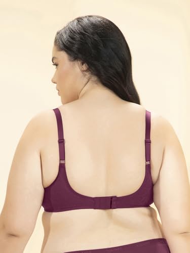Amante Non Padded Wired Super Support Bras E0014C103836C Purple