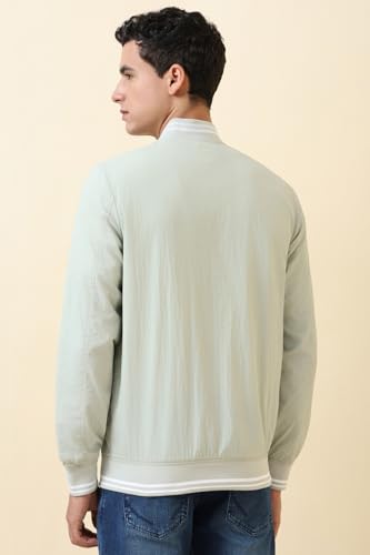 Allen Solly Men's A-Line Coat (ASJKCUBOFM31731_Grey