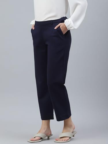 W Strechable Slim Pants for Women | Trousers for Women | W for Woman