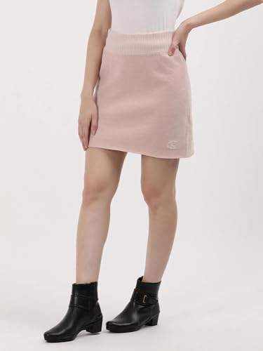 Calvin Klein Jeans Skinny Fit Solid High Rise Skirt