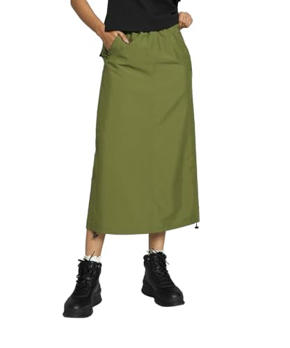 Puma Polyester Western Skirt Olive Green