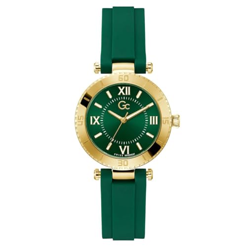 GC Muse 34 mm Green Dial Women Analog Watch- Z05012L9M