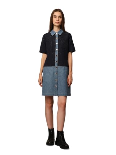 ONLY Women's Regular Fit Navy Dress