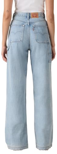 Levi's Women's Cinch Baggy Carpenter Jeans, (New) Summer Job Stone (Non-stretch), 24
