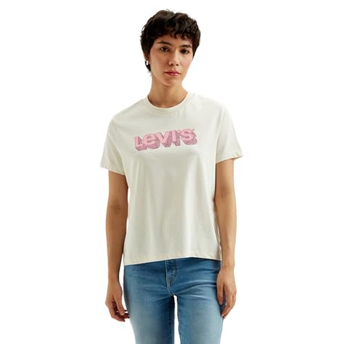 Levis Women's Printed Regular Fit T-Shirt, 1037, XS