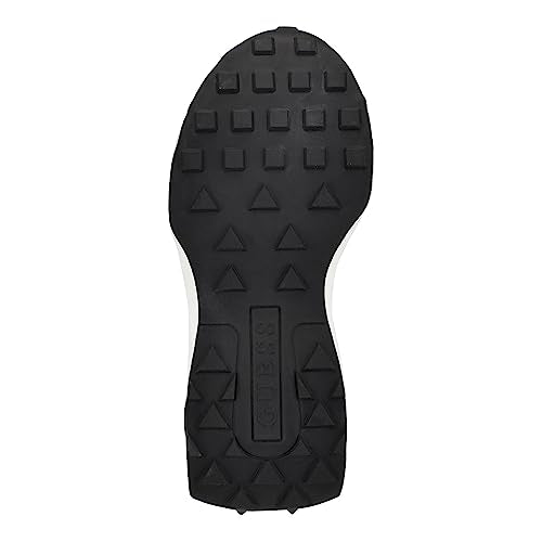 Guess Womens Calebb3Sneaker, White/Black 144, 4 UK