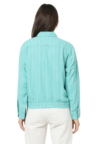 Van Heusen Women's A-Line Coat (VWJKURGPO74852_Blue