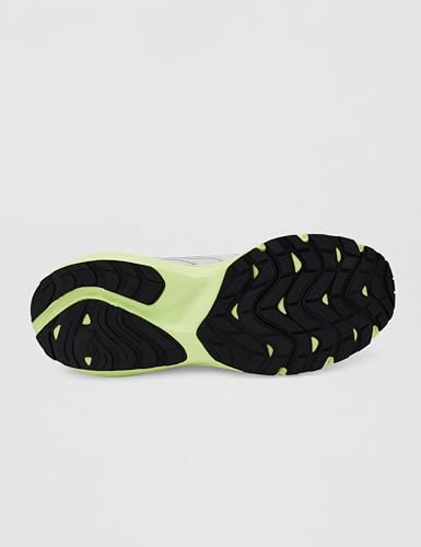 Puma, Unisex-Adult, Hypnotic Res, Cool Light Gray-Black-Yellow Alert, Sneaker, 10UK, (40221008)