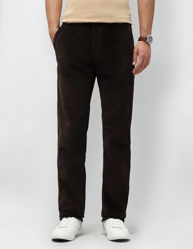 U.S.Polo ASSN. Men's Straight Casual Pants (USTRO070R_Choco