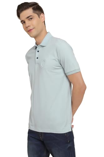 Allen Solly Men's Regular Fit T-Shirt (ALKPARGFM32647_Blue